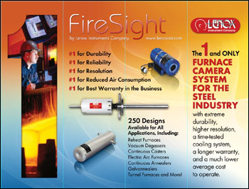 Trade Show Graphic for Lenox Instrument Company Designed by DDA