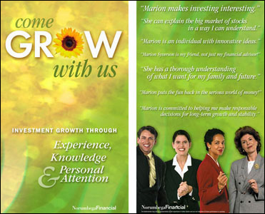 Trade Show Graphic for Norumbega Financial 