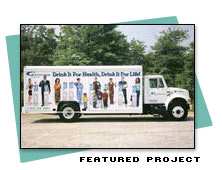 Featured Project for Truck Sign Design 